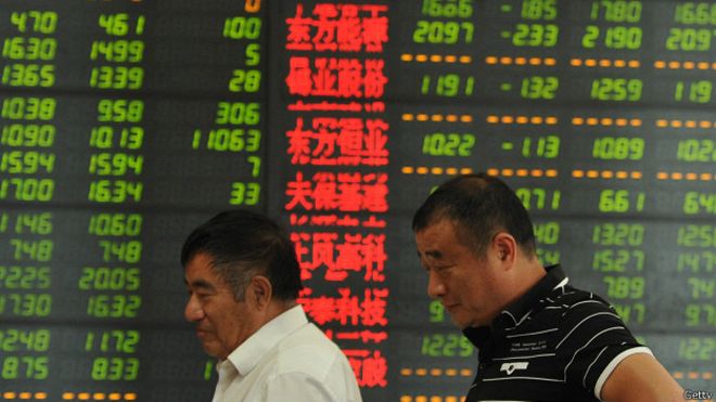 El impacto del billonario derrumbe de la bolsa de valores en China El impacto del billonario derrumbe de la bolsa de valores en China