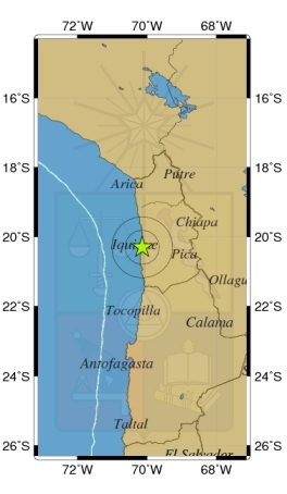 Sismo de magnitud 5,2 en escala Richter afecta localidad en el norte del país Sismo de magnitud 5,2 en escala Richter afecta localidad en el norte del país
