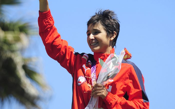 El sentido homenaje de Bárbara Riveros: “Le dedico el oro a Carlo de Gavardo” El sentido homenaje de Bárbara Riveros:
