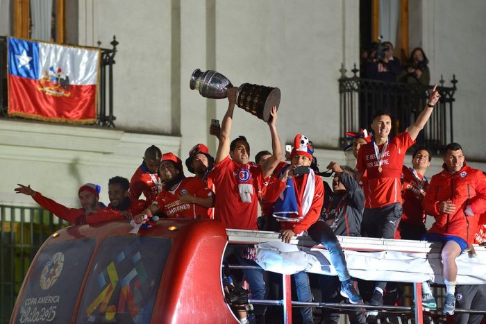 El título de la Copa América impulsó a Chile al 11° puesto del ranking FIFA El título de la Copa América impulsó a Chile al 11° puesto del ranking FIFA