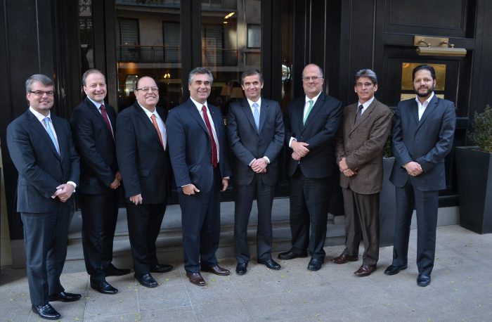 Rodrigo Vergara recibió a los presidentes de Bancos Centrales de Sudamérica en Santiago Rodrigo Vergara recibió a los presidentes de Bancos Centrales de Sudamérica en Santiago