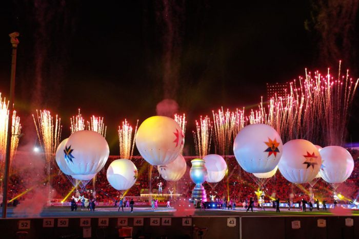 Adelantan colorido show pirotécnico para clausura de Copa América Adelantan colorido show pirotécnico para clausura de Copa América