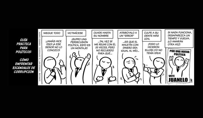 Políticos corruptos y poderosos sinvergüenzas: Las nuevas “presas” del humor gráfico online Políticos corruptos y poderosos sinvergüenzas: Las nuevas “presas” del humor gráfico online