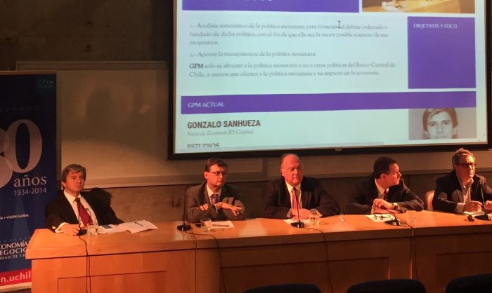 Grupo de Política Monetaria de la U. de Chile recomienda, por unanimidad, mantener la TPM en 3% al Banco Central Grupo de Política Monetaria de la U. de Chile recomienda, por unanimidad, mantener la TPM en 3% al Banco Central