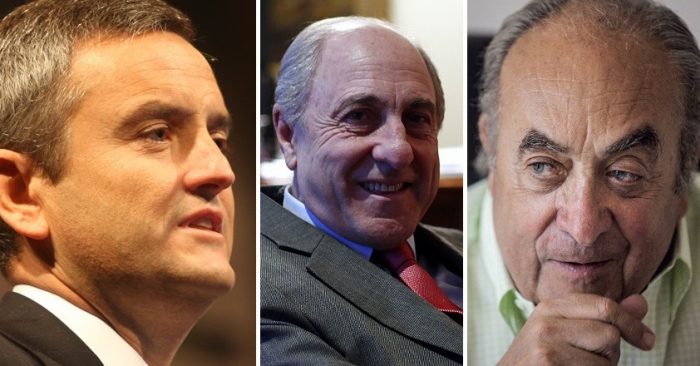 Francisco Silva y Óscar Guillermo Garretón se toman el protagonismo en Seminario Security y barren el piso con las reformas del gobierno; Caballero quedó de comparsa Francisco Silva y Óscar Guillermo Garretón se toman el protagonismo en Seminario Security y barren el piso con las reformas del gobierno; Caballero quedó de comparsa