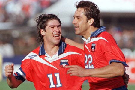 Futbolistas Selección Chile Francia 98 Selladas 