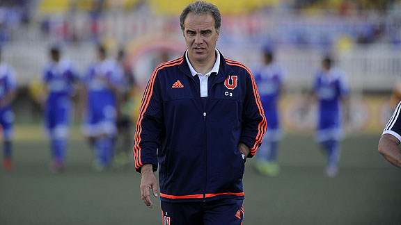 Lasarte se despide de la “U” mirando Copa Chile Lasarte se despide de la