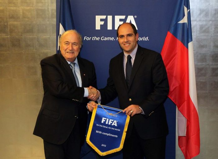 Millones para el Mundial Sub 17: el último aporte del Ministerio del Deporte a Jadue y Blatter Millones para el Mundial Sub 17: el último aporte del Ministerio del Deporte a Jadue y Blatter