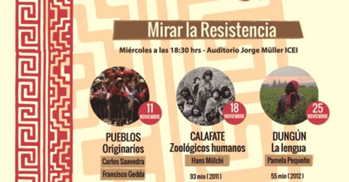 Ciclo “Mirar la Resistencia” en Auditorio Jorge Müller del ICEI, del 11 al 25 de noviembre Ciclo “Mirar la Resistencia” en Auditorio Jorge Müller del ICEI, del 11 al 25 de noviembre