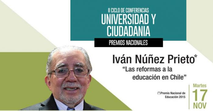 Premio Nacional de Educación abordará reformas educativas en conferencia gratuita en Montecarmelo, martes 17 Premio Nacional de Educación abordará reformas educativas en conferencia gratuita en Montecarmelo, martes 17