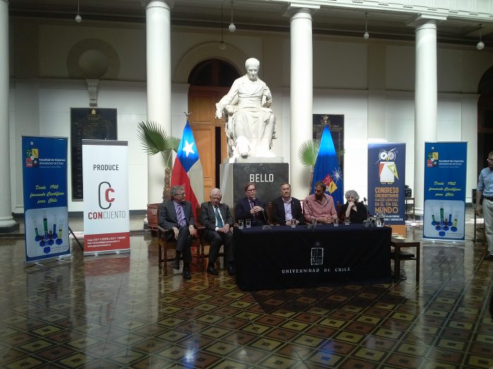 Premios Nobel comienzan a llegar a Chile para celebrar cincuentenario de la Facultad de Ciencias de la U. de Chile Premios Nobel comienzan a llegar a Chile para celebrar cincuentenario de la Facultad de Ciencias de la U. de Chile