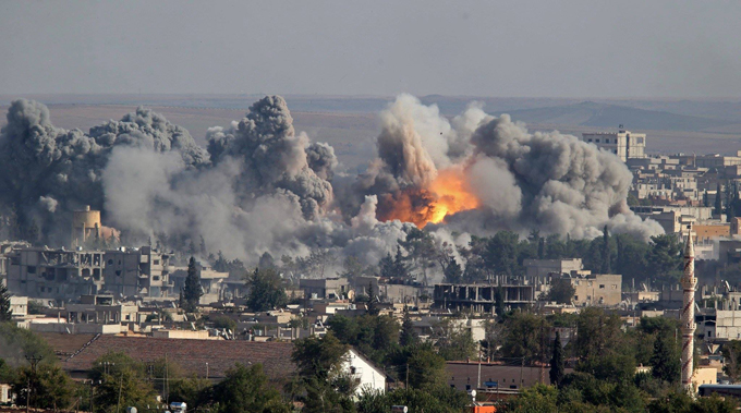 Al menos 14 civiles muertos en bombardeos aéreos en el norte de Siria