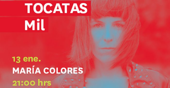 María Colores en Tocatas Mil en Centro GAM, 13 de enero
