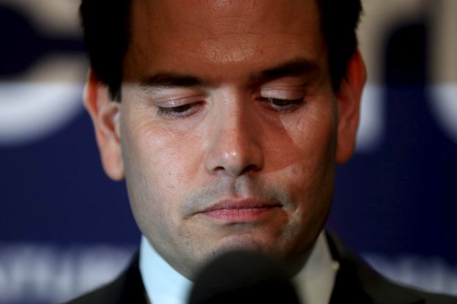 La humillante derrota de Marco Rubio en Florida que le hizo abandonar la carrera por la Casa Blanca La humillante derrota de Marco Rubio en Florida que le hizo abandonar la carrera por la Casa Blanca