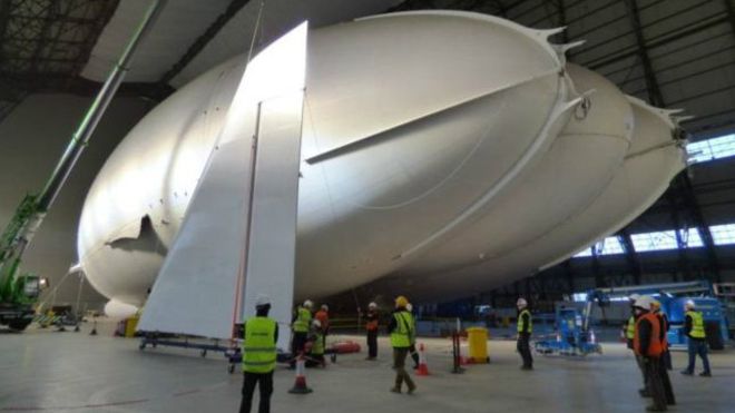 Airlander 10: el objeto volador más grande del mundo se prepara para despegar Airlander 10: el objeto volador más grande del mundo se prepara para despegar