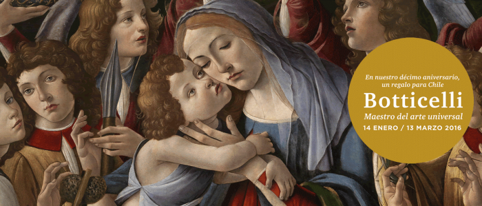 Últimos días de la obra de Botticelli en Chile en Centro Cultural La Moneda, hasta el 13 de marzo Últimos días de la obra de Botticelli en Chile en Centro Cultural La Moneda, hasta el 13 de marzo
