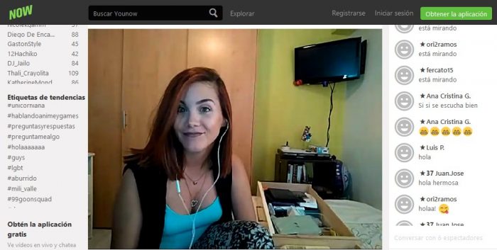 YouNow: la red social de live streaming que crea ‘celebrities’ y es furor entre los millennials YouNow: la red social de live streaming que crea 'celebrities' y es furor entre los millennials