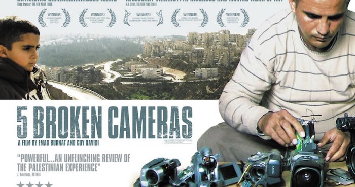 Documental “Cinco cámaras rotas” de Emad Burnat y Guy David en Centro Cultural Monte Carmelo, 28 de abril. Entrada liberada.