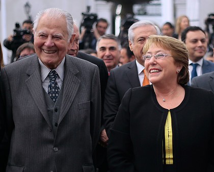 Presidenta Bachelet: «Debemos mucho a don Patricio» Presidenta Bachelet: