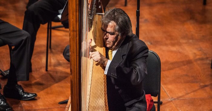 Profundo pesar por muerte de Manuel Jiménez, primer arpa solista de la Orquesta Sinfónica de Chile