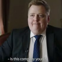 [Video] Primer ministro de Islandia se desfigura tras ser consultado por participación en empresa offshore