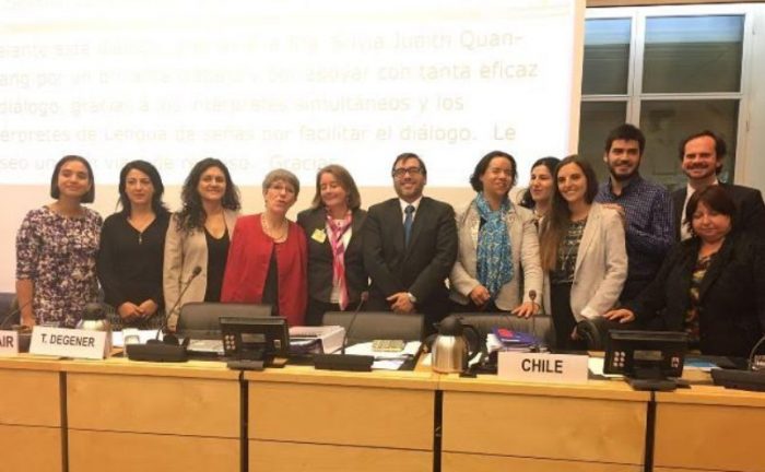 Chile rinde examen ante Comité ONU por la Convención sobre Derechos de Personas con Discapacidad Chile rinde examen ante Comité ONU por la Convención sobre Derechos de Personas con Discapacidad