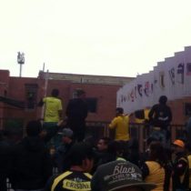 [Fotos] Hinchas de Coquimbo Unido destrozan sede de la ANFP