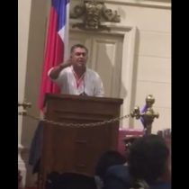[VIDEO] El emotivo discurso de Nolberto Díaz en la junta nacional de la Democracia Cristiana