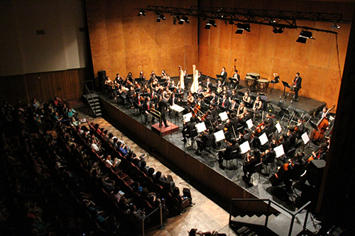 Sinfónica Nacional Juvenil fue ovacionada en el Teatro Municipal de Ñuñoa Sinfónica Nacional Juvenil fue ovacionada en el Teatro Municipal de Ñuñoa