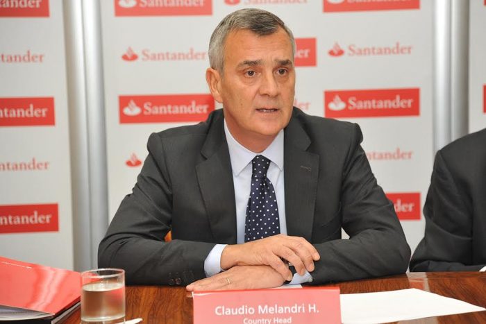 Utilidades del Santander caen 16,3% menos en Latinoamérica en 1T, Chile la excepción