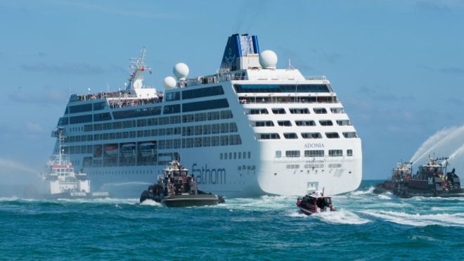 Así es viajar en el primer crucero entre EE.UU. y Cuba Así es viajar en el primer crucero entre EE.UU. y Cuba