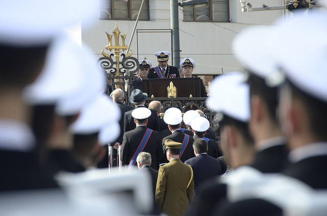 Almirante Larrañaga llama a seguir el ejemplo de Prat en el servicio público