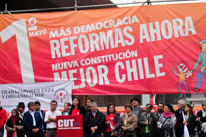 Fallo contra reforma laboral marca conmemoración Día del Trabajador y la CUT llama a paro nacional Fallo contra reforma laboral marca conmemoración Día del Trabajador y la CUT llama a paro nacional