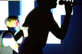 Performance de video y sonido “Adolescent Sex” del artista Francisco Gonzalez en Centro Cultural de España, 26 de mayo Performance de video y sonido “Adolescent Sex” del artista Francisco Gonzalez en Centro Cultural de España, 26 de mayo