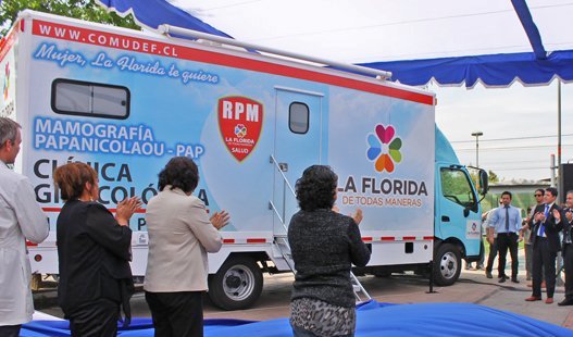 Clínica Ginecológica Móvil de La Florida ha salvado la vida a 25 personas Clínica Ginecológica Móvil de La Florida ha salvado la vida a 25 personas