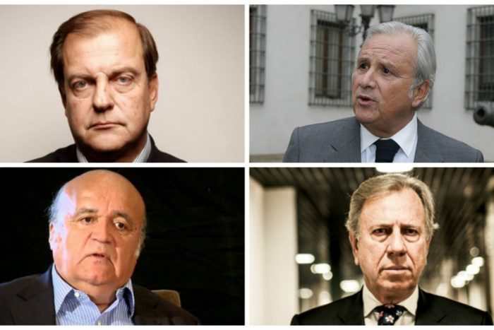 Herman Chadwick, Francisco Vidal, Genaro Arriagada y Hernán Felipe Errázuriz: la red transversal de políticos que Fuente-Alba metió al Ejército Herman Chadwick, Francisco Vidal, Genaro Arriagada y Hernán Felipe Errázuriz: la red transversal de políticos que Fuente-Alba metió al Ejército