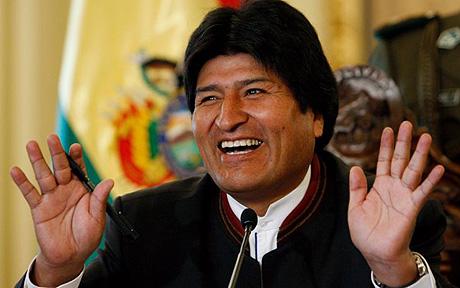 Evo Morales: “Saludamos que Chile haya retrocedido en la instalación de una base militar en la frontera con Bolivia” Evo Morales: