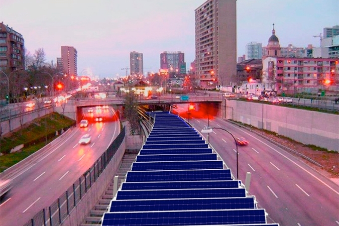 Centro de la Universidad de Chile propone sistema para generar energía solar en el Metro Centro de la Universidad de Chile propone sistema para generar energía solar en el Metro