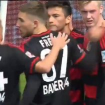 [VIDEO] Charles Aránguiz imparable: convierte nuevo gol para el Bayer Leverkusen