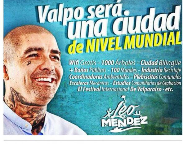 Servel acepta candidatura de DJ Méndez por Valparaíso y este es el ofertón del cantante para la ciudad Servel acepta candidatura de DJ Méndez por Valparaíso y este es el ofertón del cantante para la ciudad