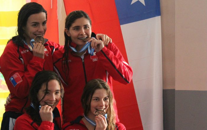 JUSBA 2016: Chile suma medallas en natación JUSBA 2016: Chile suma medallas en natación