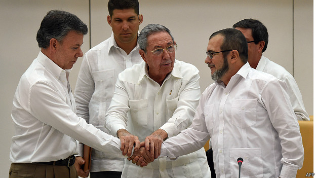 Colombia, lucha armada y democracia Colombia, lucha armada y democracia