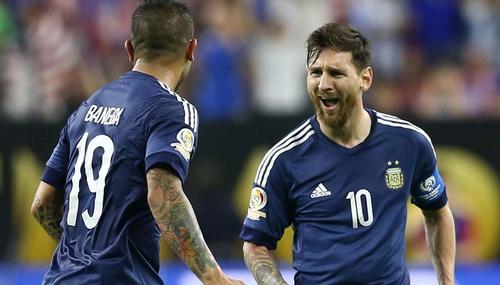 Lionel Messi: “Estoy feliz por el gol y por llegar a la final” Lionel Messi: