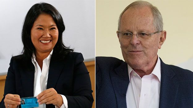Se mantiene ligera ventaja de Kuczynski sobre Fujimori Se mantiene ligera ventaja de Kuczynski sobre Fujimori