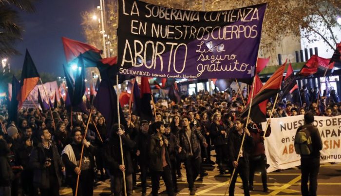 Mujeres marchan por aborto libre, seguro y gratuito Mujeres marchan por aborto libre, seguro y gratuito