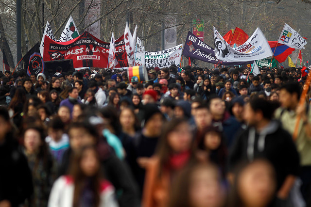Estudiantes marcharán hoy en distintos puntos de Santiago en rechazo a la reforma