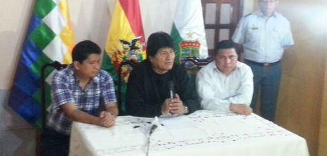 Evo Morales critica que Chile haya “bloqueado” visita de canciller a puerto de Arica Evo Morales critica que Chile haya