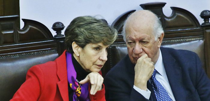 La soterrada incomodidad de Ricardo Lagos con Isabel Allende La soterrada incomodidad de Ricardo Lagos con Isabel Allende