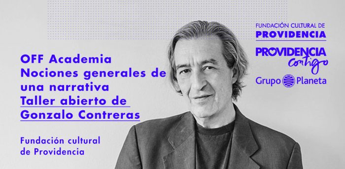 Taller gratuito de literatura con Gonzalo Contreras en Fundación Cultural de Providencia, 7 de julio Taller gratuito de literatura con Gonzalo Contreras en Fundación Cultural de Providencia, 7 de julio