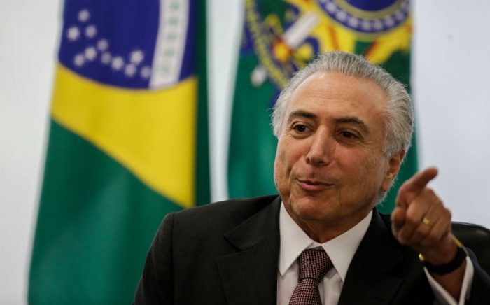 El nuevo presidente de Brasil, dispuesto a 